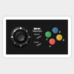 Neo Geo Game Pad Sticker